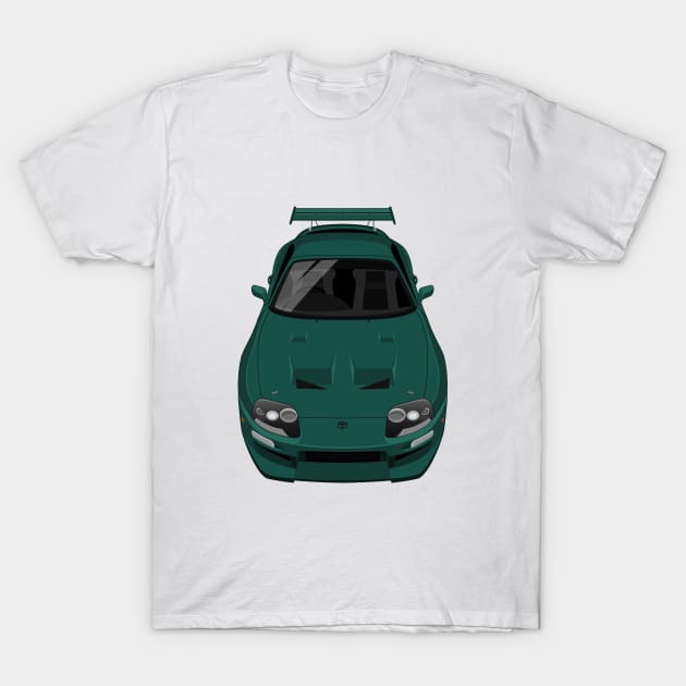 Supra GT MK3 3rd gen 1JZ Body Kit - Green T-Shirt by jdmart